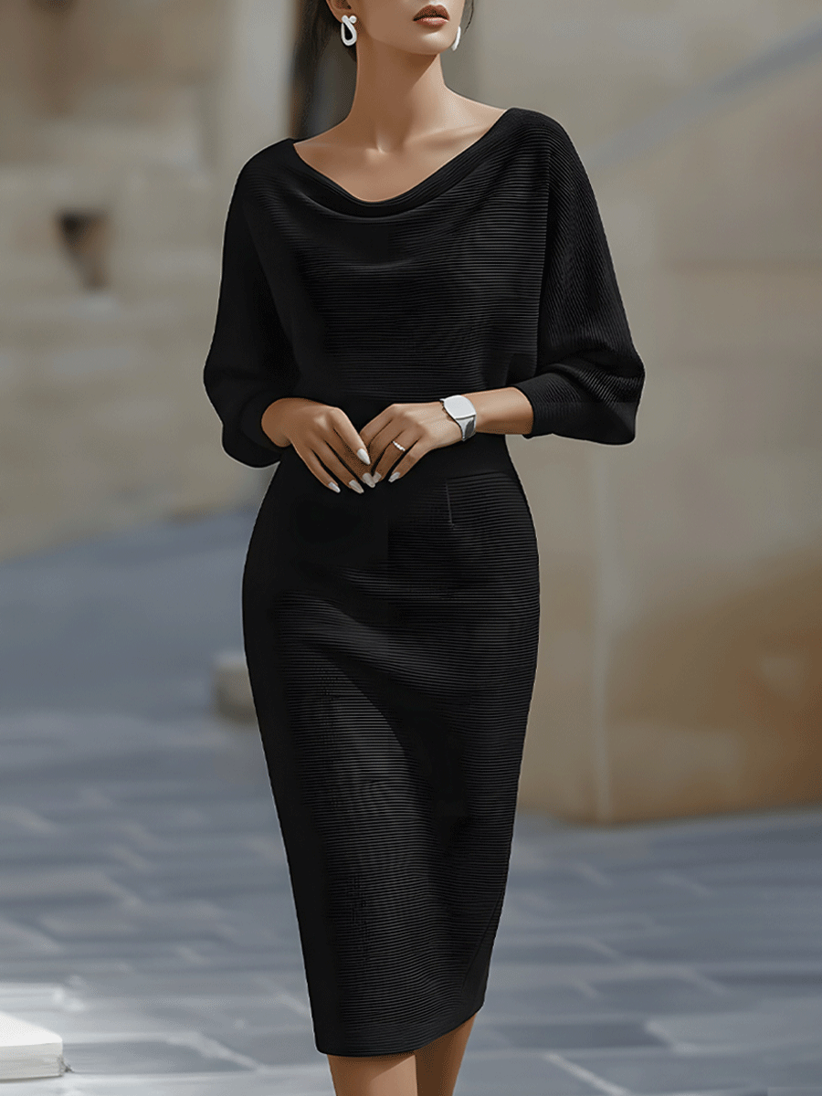 ELOWEN AINSLEY | LUXURIOUS MIDI DRESS
