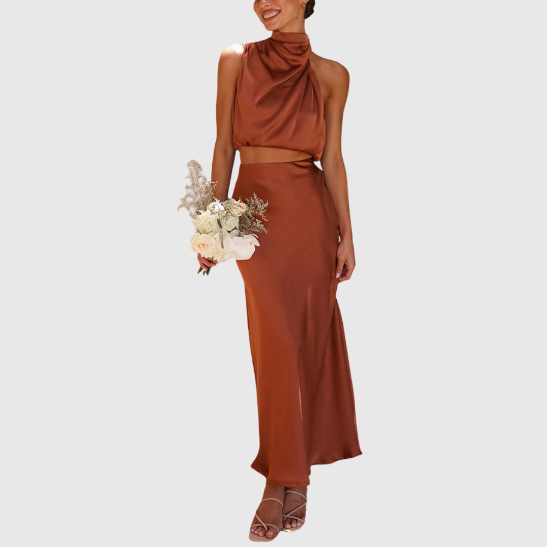 EMILY | DRAPE MAXI SET