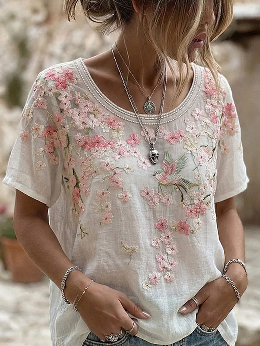 Midsommar™ | Retro Floral T-Shirt