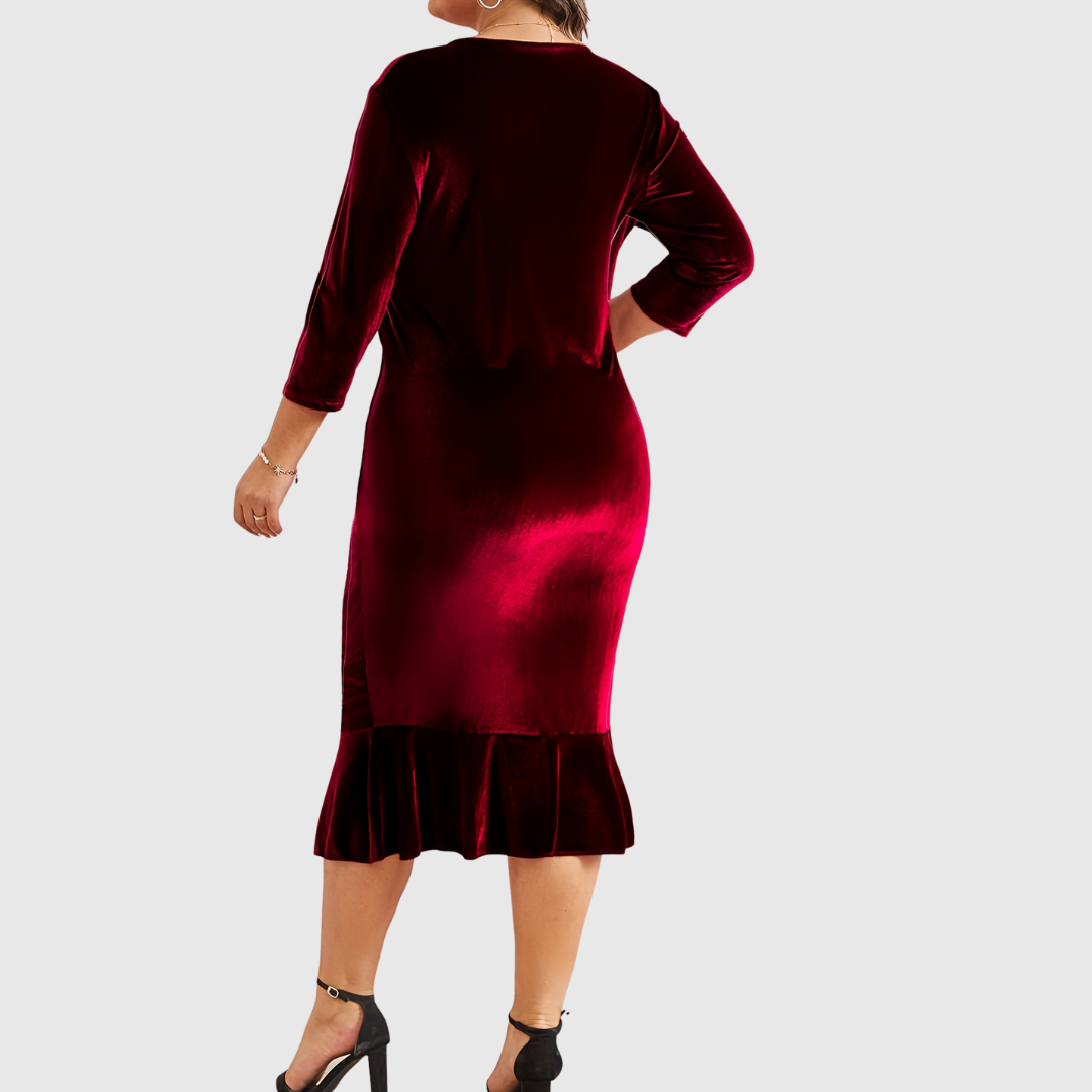 ZAAR | CHRISTMAS MIDI DRESS