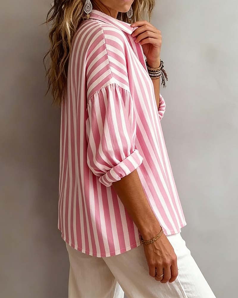 Nora™ | Striped Blouse