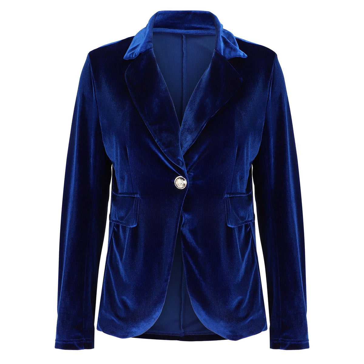 Women's Elegant Velvet Blazer