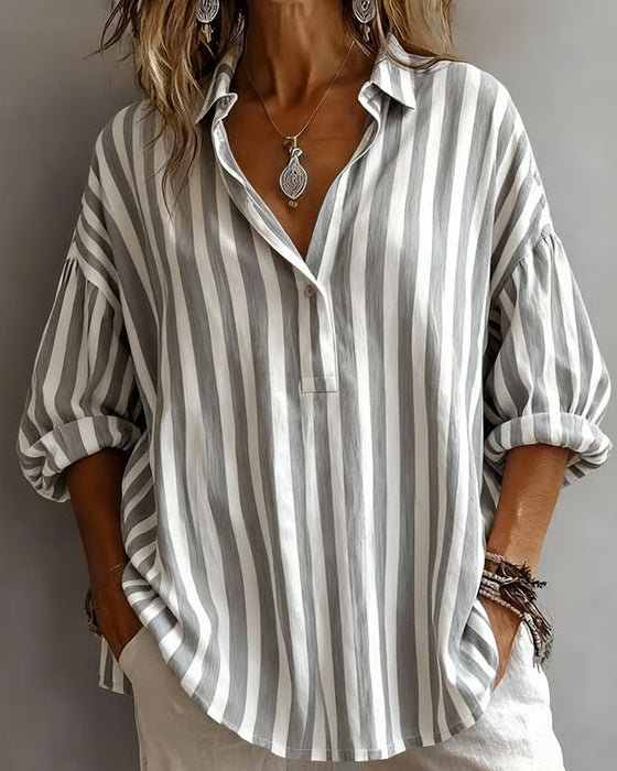 Nora™ | Striped Blouse