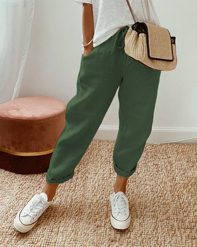 SANNE™ | Casual Women's Pants with Breathable Comfort and Timeless Elegance for Every Day