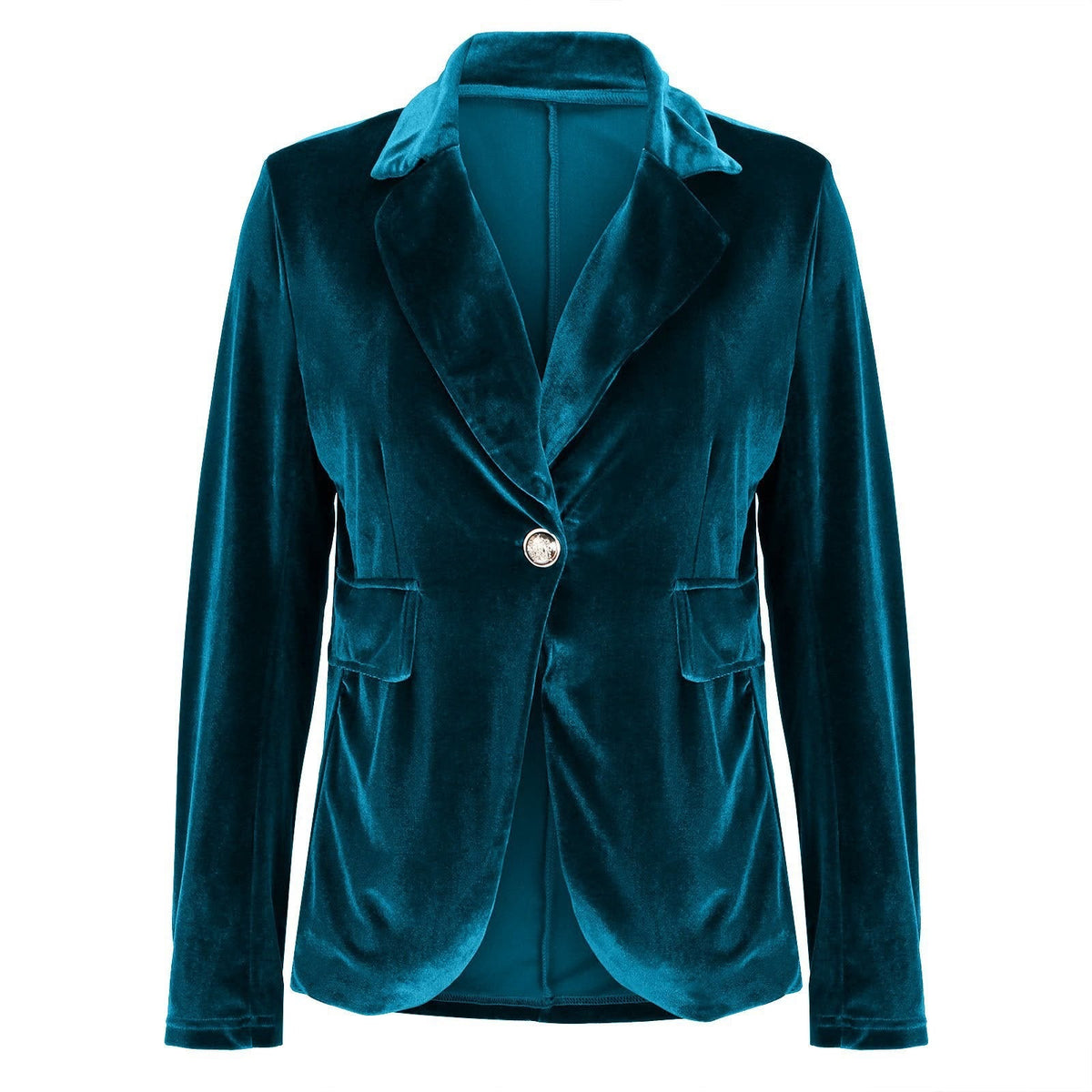 Women's Elegant Velvet Blazer