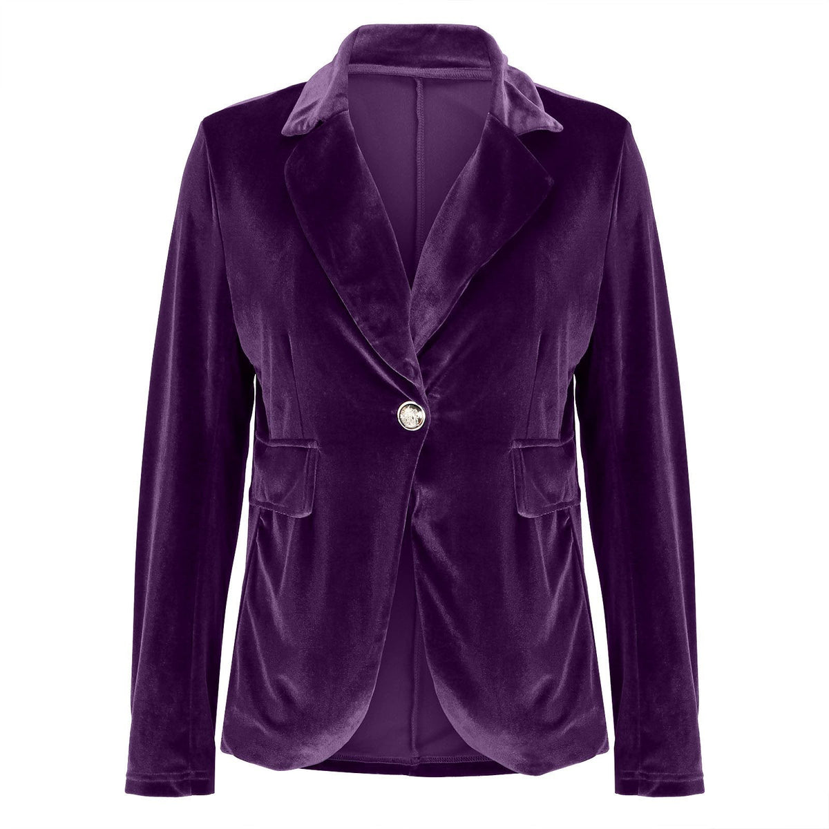 Women's Elegant Velvet Blazer