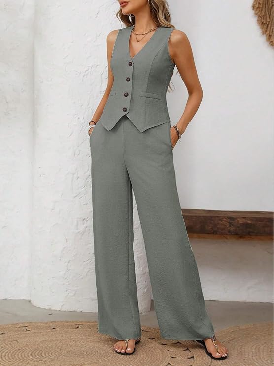 Velaria™ | Vest and Pants Set