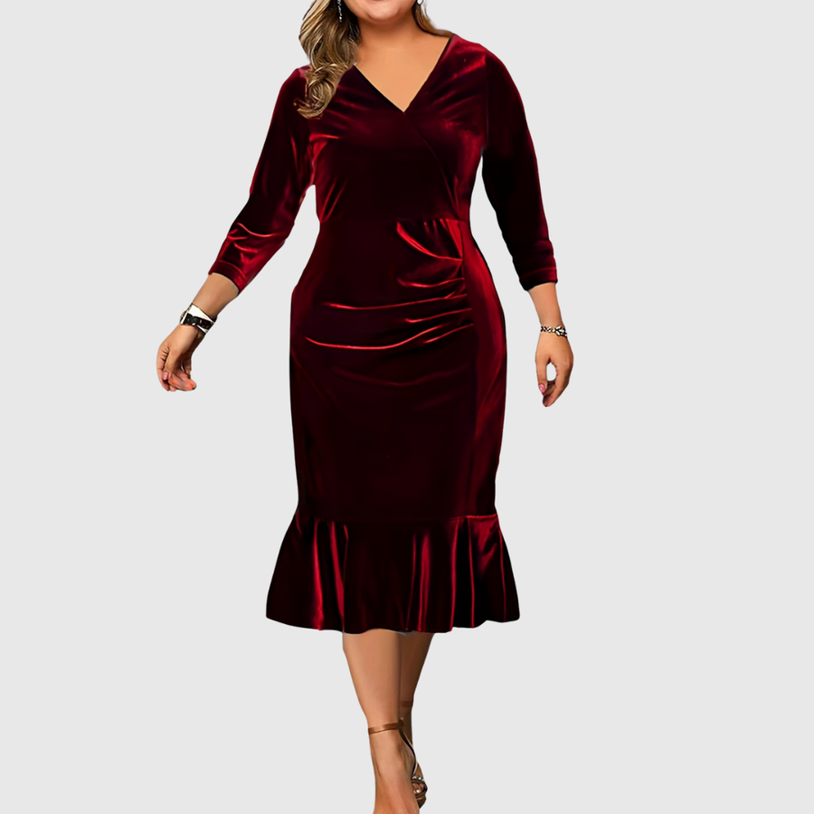 ZAAR | CHRISTMAS MIDI DRESS