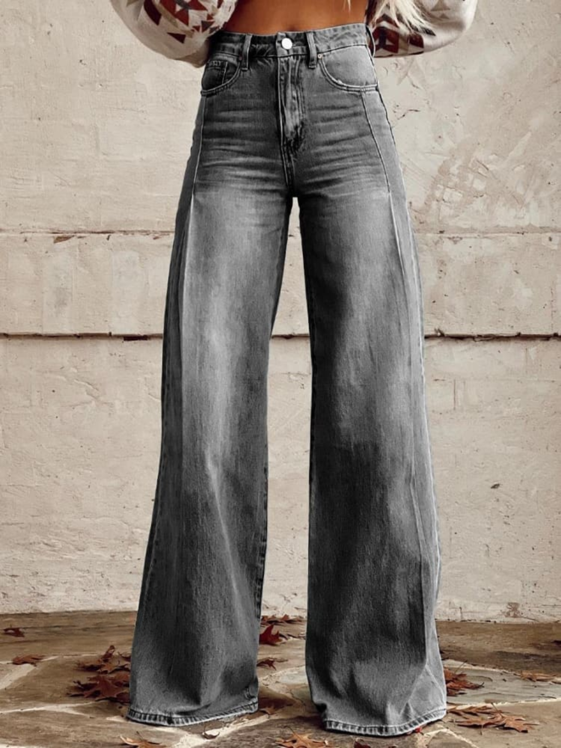 Lucia - Elegant Wide-Leg Trousers