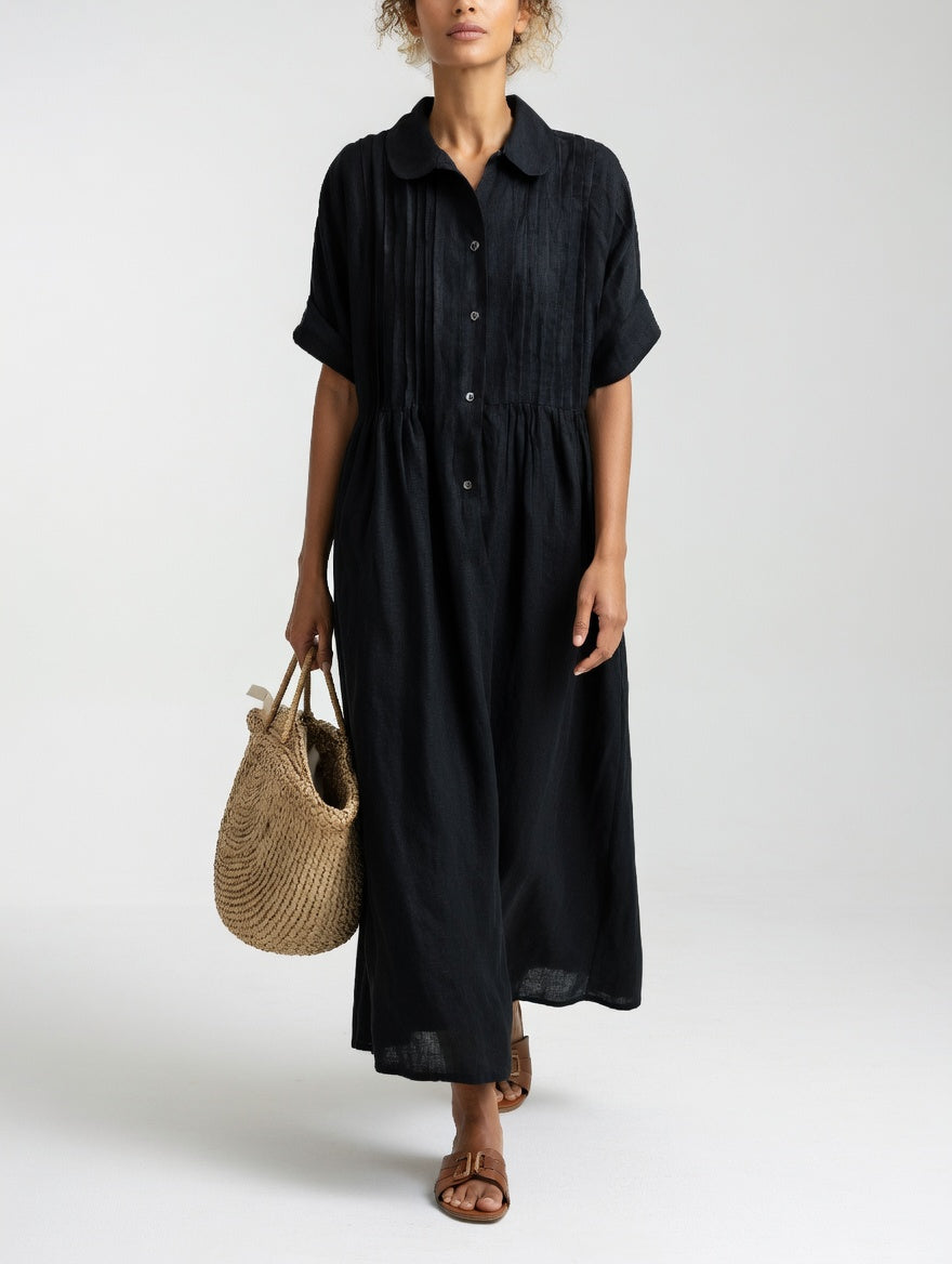 Lysandra™ — Long Shirt Dress