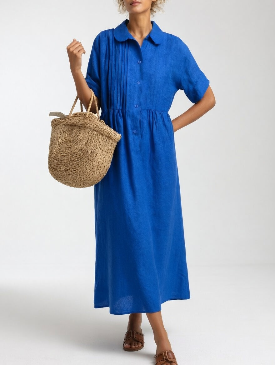 Lysandra™ — Long Shirt Dress