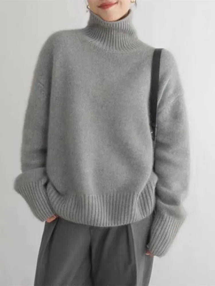 ISABOLL | HIGH-NECK SWEATER