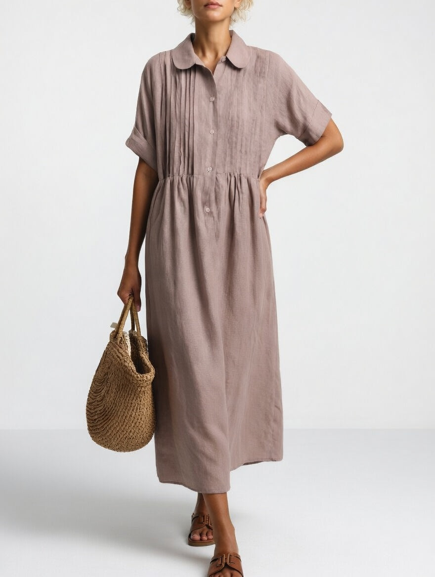 Lysandra™ — Long Shirt Dress