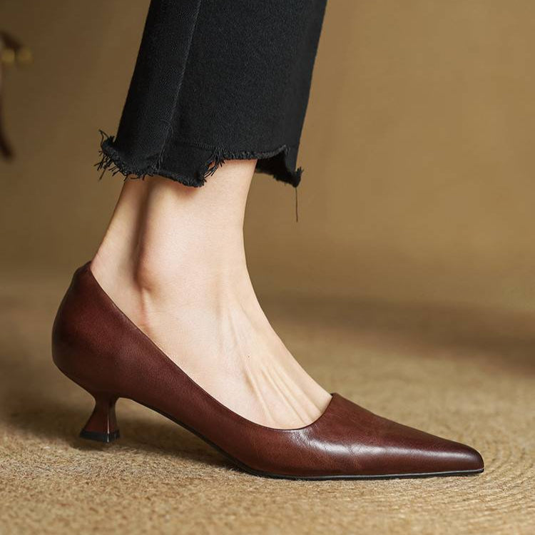 SARAH | REFINED POINTED TOE PUMPS