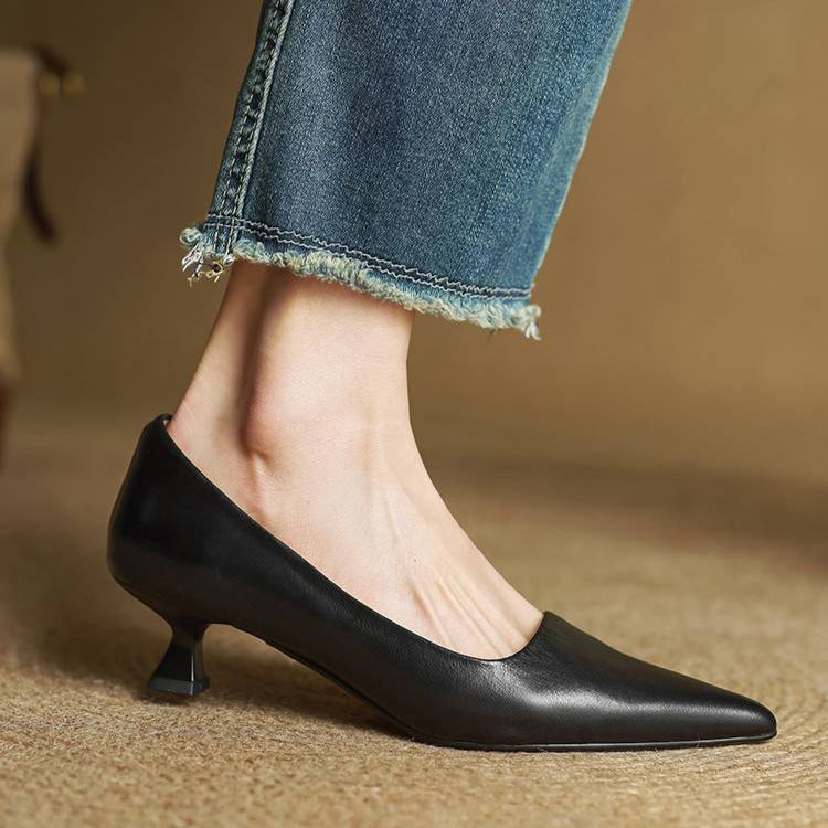 SARAH | REFINED POINTED TOE PUMPS