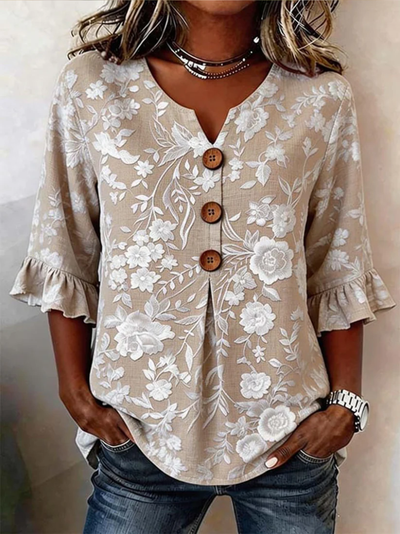 Dynika™ | Floral Blouse