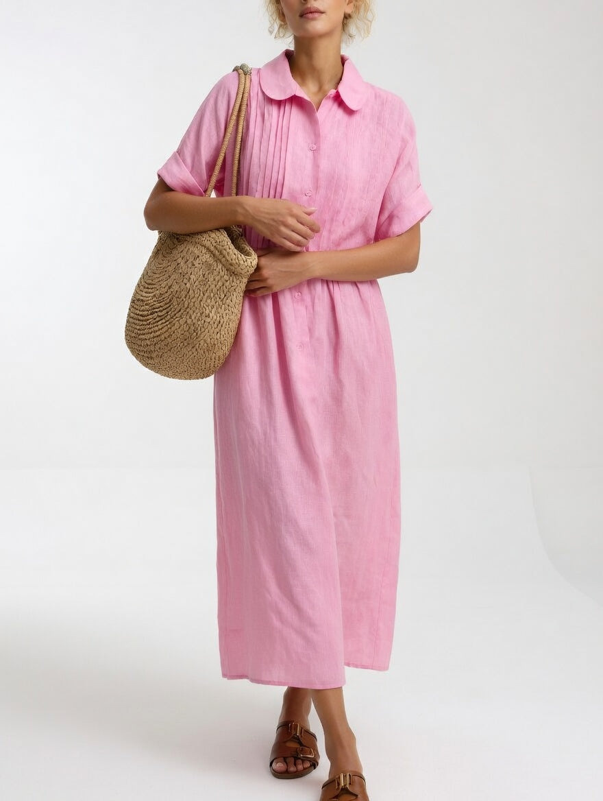 Lysandra™ — Long Shirt Dress