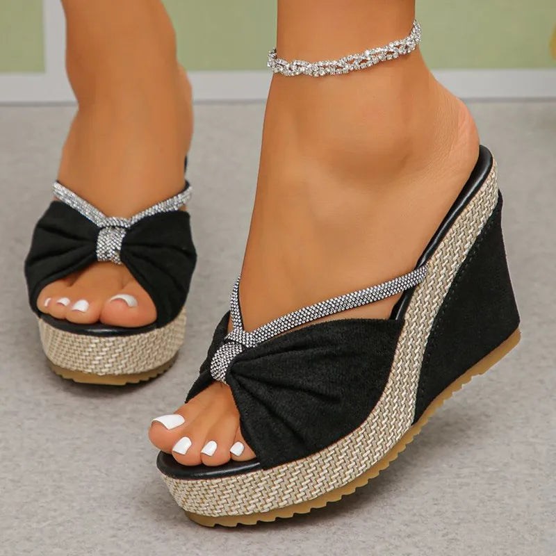 Naomi Platform Slippers