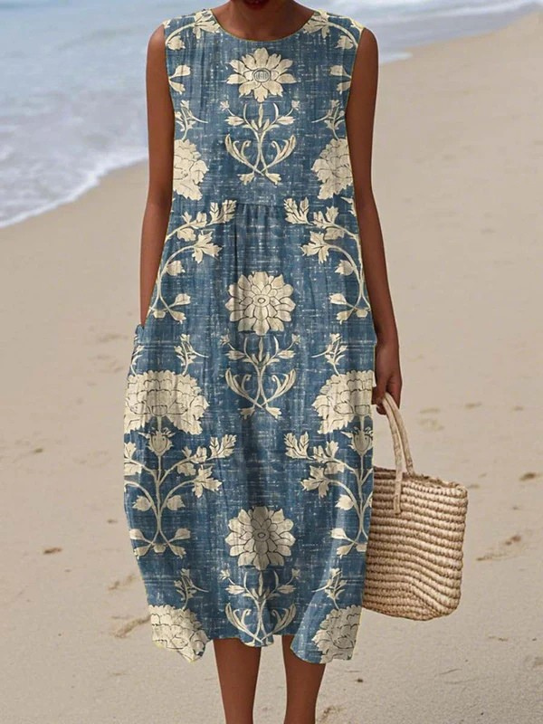 Belle | Bohemian Midi Dress