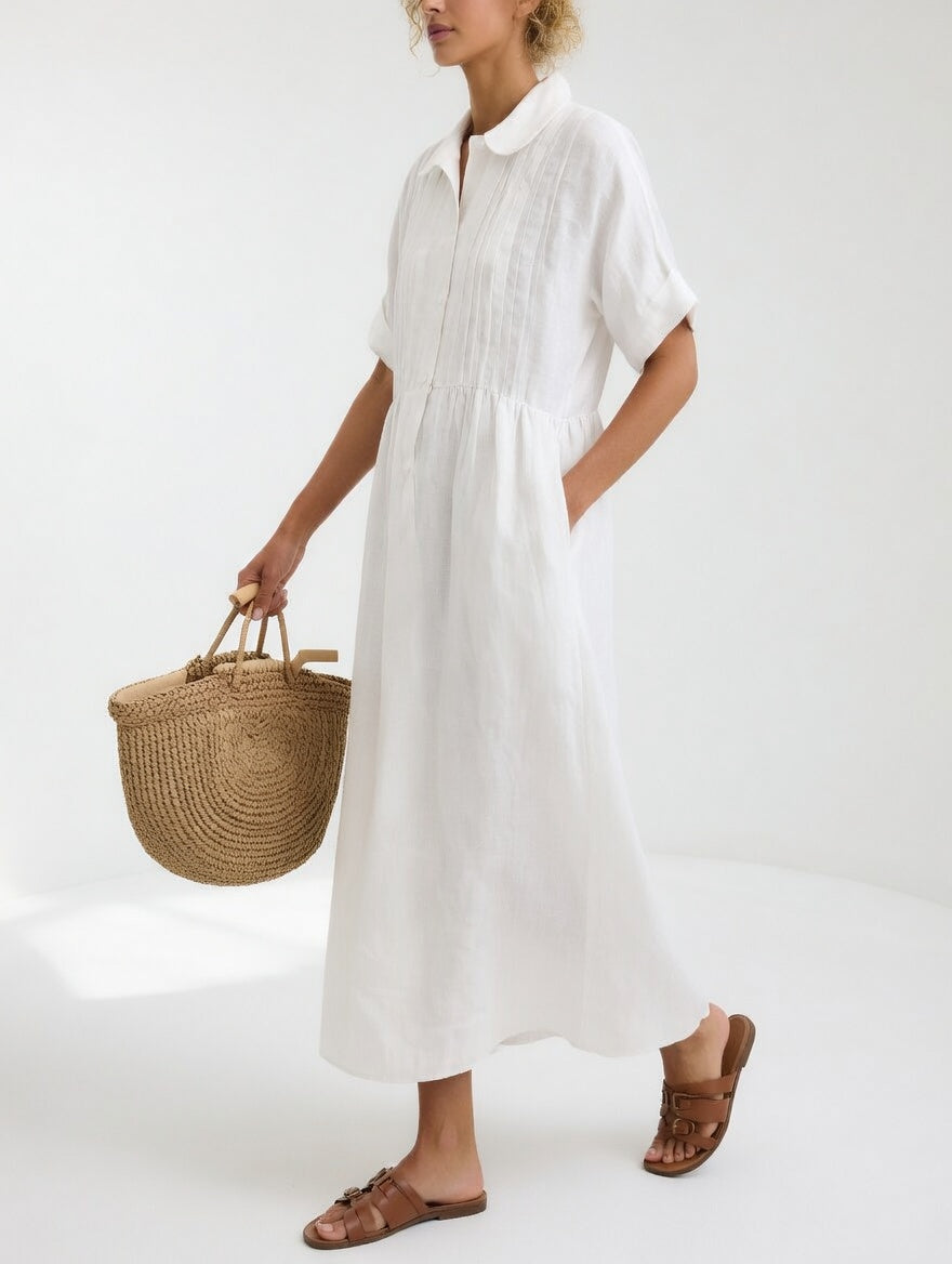Lysandra™ — Long Shirt Dress