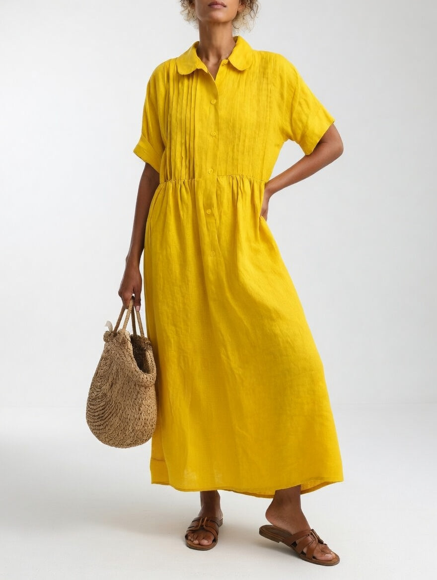 Lysandra™ — Long Shirt Dress