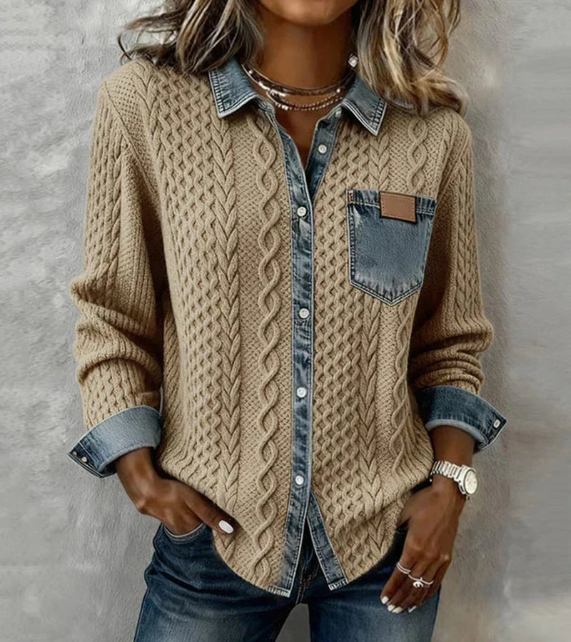 Carmen - Stylish Comfortable Knit Top