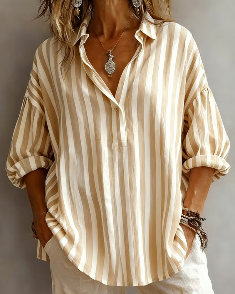 Nora™ | Striped Blouse