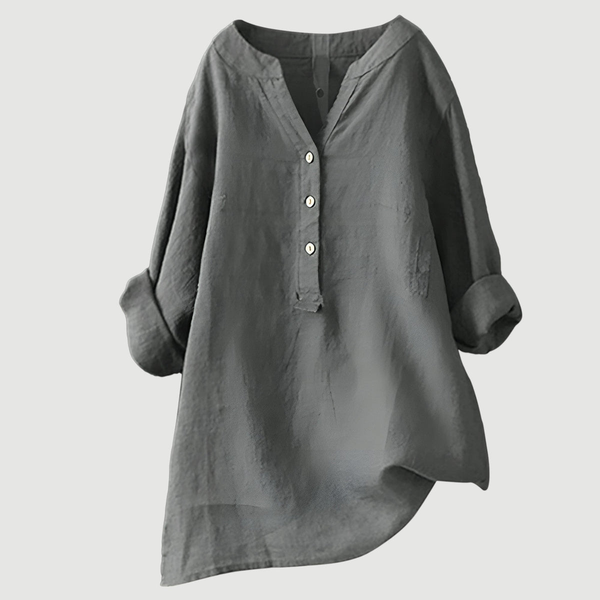 SCARLETT | Relaxed Button-Down Blouse with Effortless Everyday Style