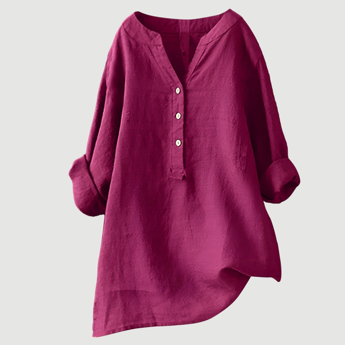 SCARLETT | Relaxed Button-Down Blouse with Effortless Everyday Style