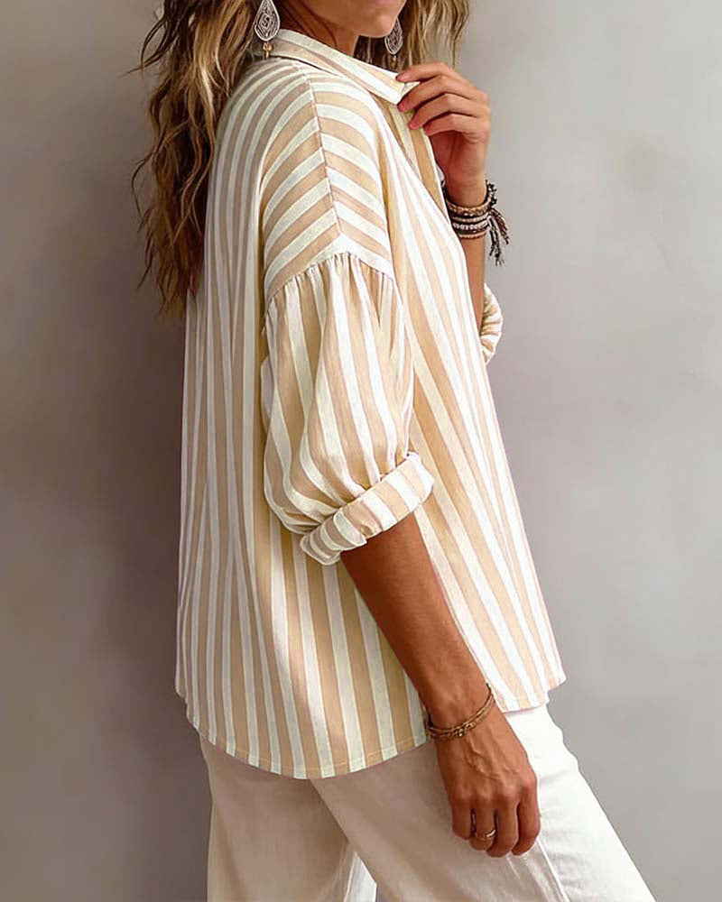 Nora™ | Striped Blouse