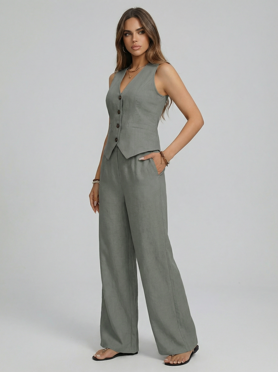 Velaria™ | Vest and Pants Set