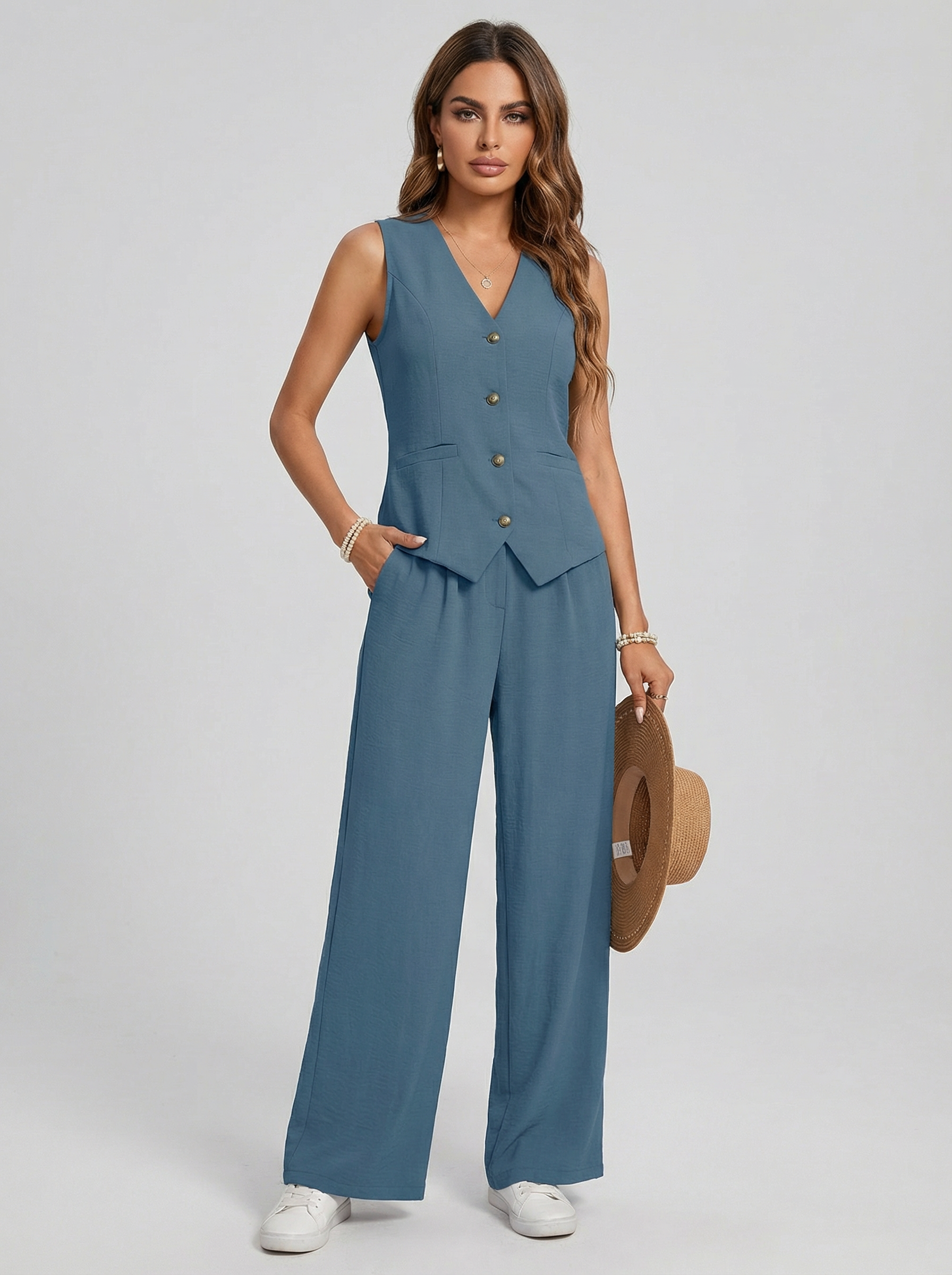 Velaria™ | Vest and Pants Set