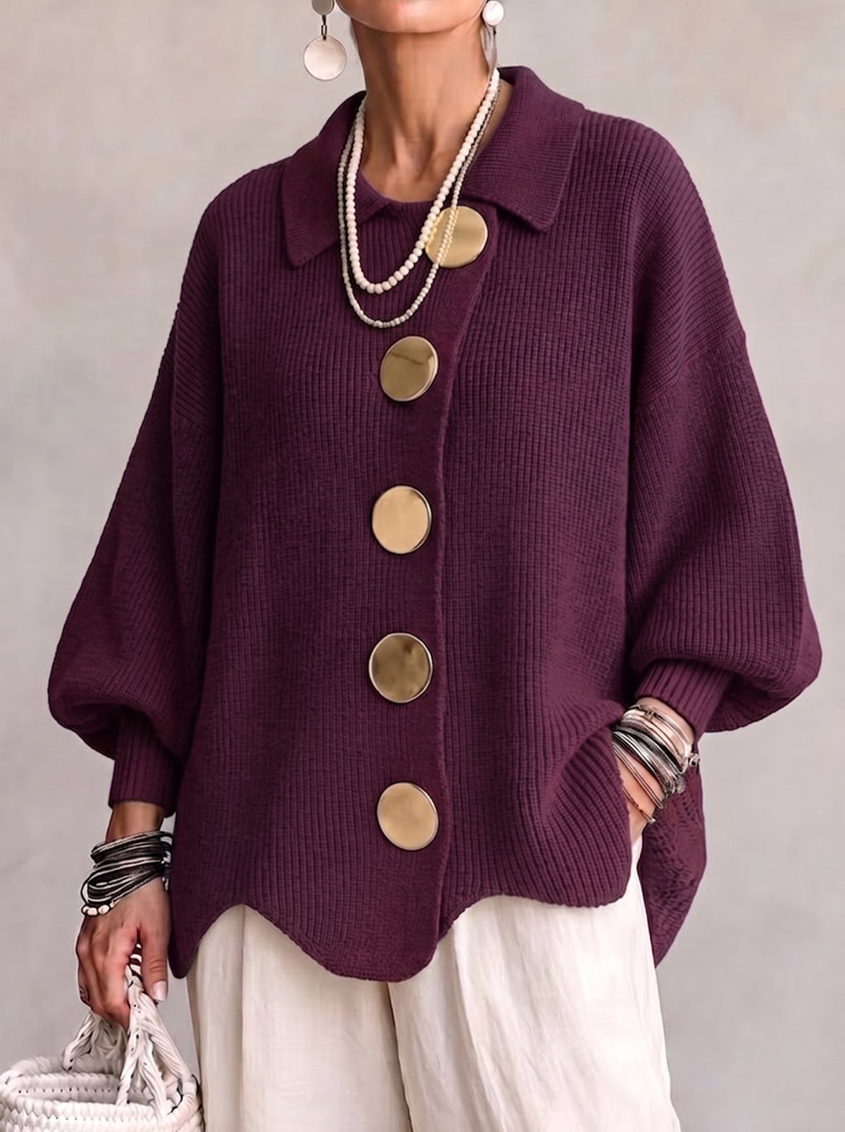 Maeve | The Chunky Knit Cardigan