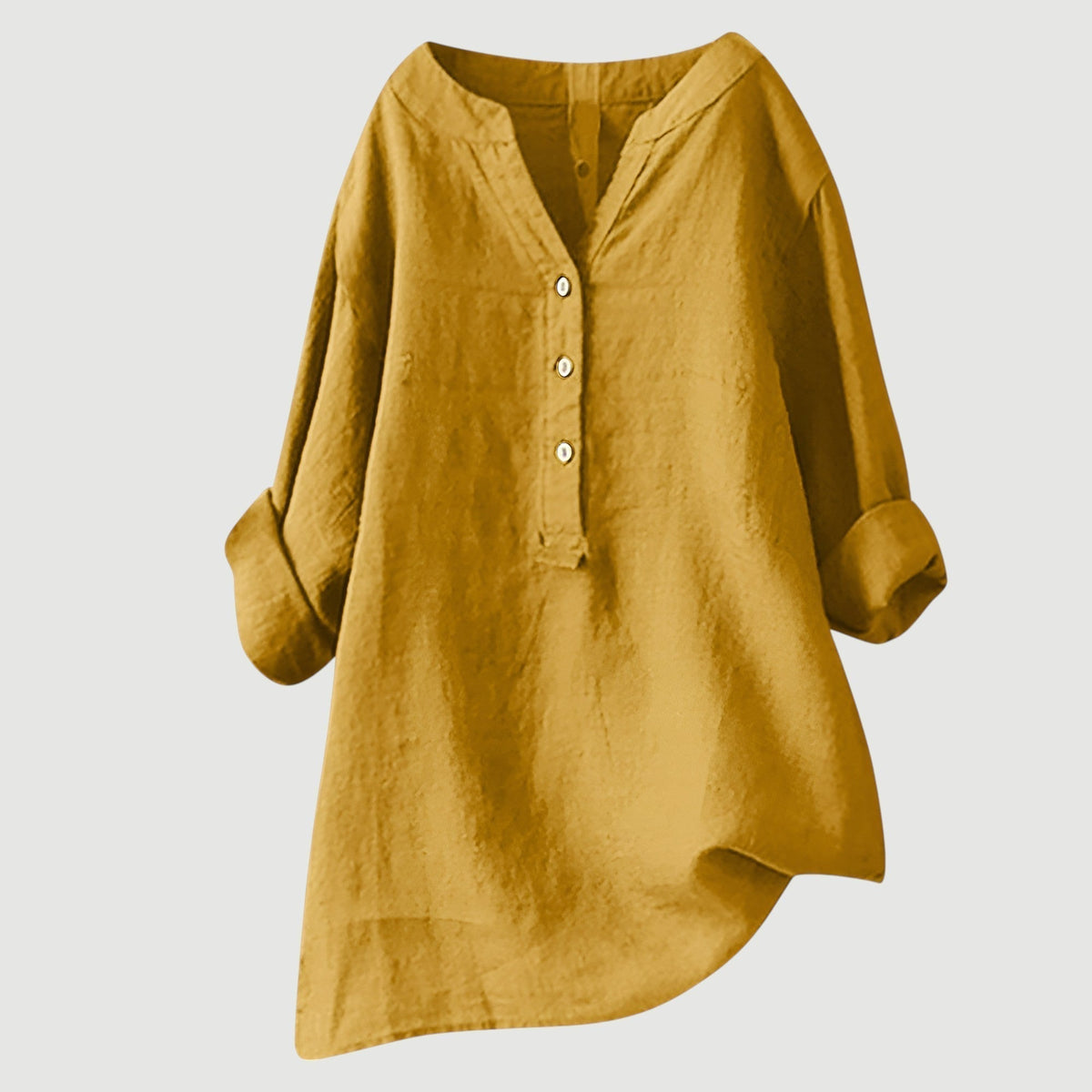 SCARLETT | Relaxed Button-Down Blouse with Effortless Everyday Style